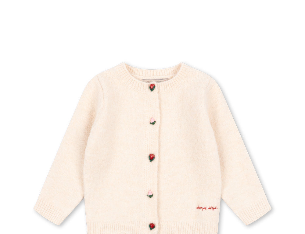 Konges Sløjd A/S KNITTED CARDIGANS buttercream