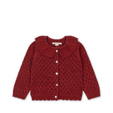 Konges Sløjd A/S KNITTED CARDIGANS red dahlia