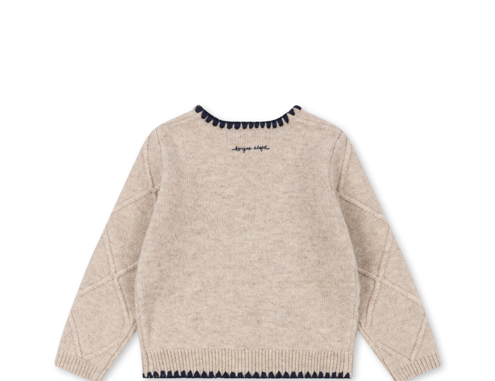 Konges Sløjd A/S KNITTED CARDIGANS off white