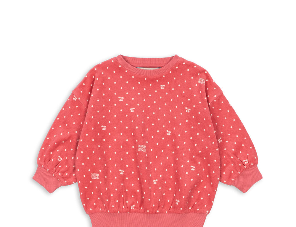Konges Sløjd A/S JERSEY BLOUSES cherry berry dot