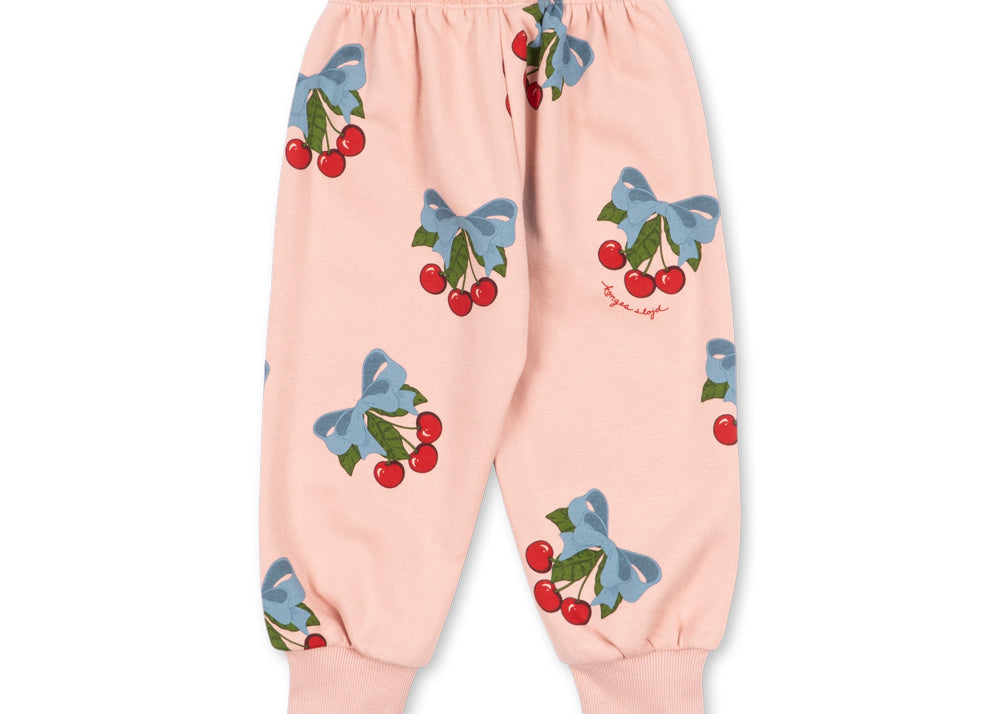 Konges Sløjd A/S JERSEY PANTS amarena rose