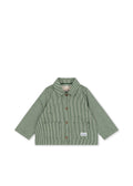 Konges Sløjd A/S WOVEN JACKETS & VESTS milk verte stripe