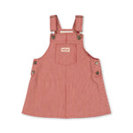 Konges Sløjd A/S WOVEN DRESSES milk rouge stripe