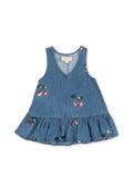 Konges Sløjd A/S WOVEN DRESSES cherry sequin