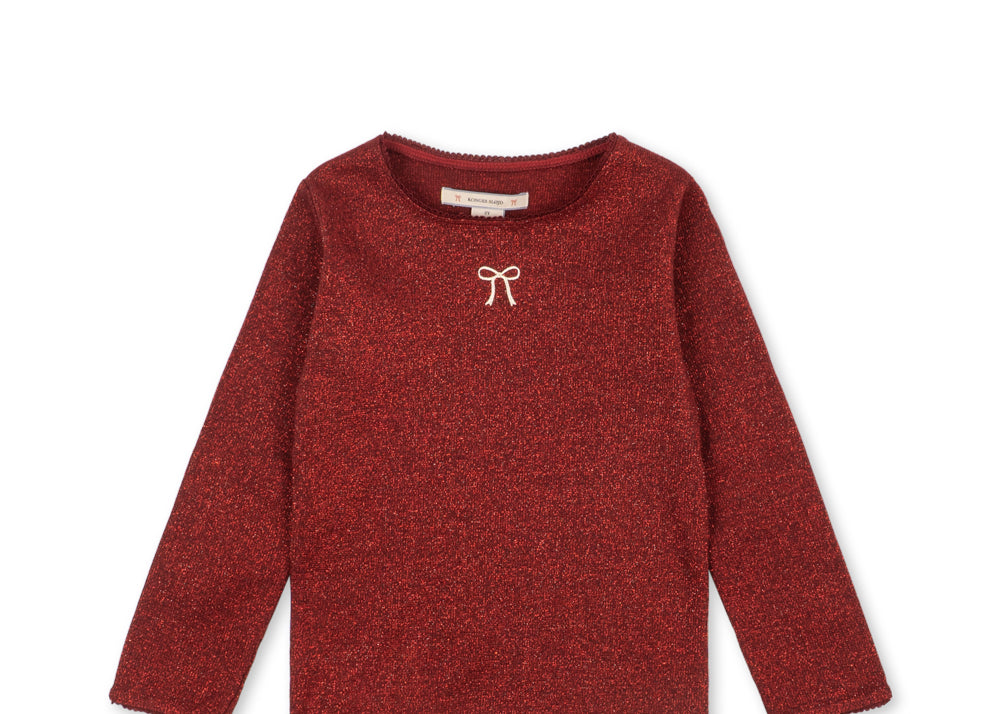 Konges Sløjd A/S JERSEY BLOUSES red dahlia