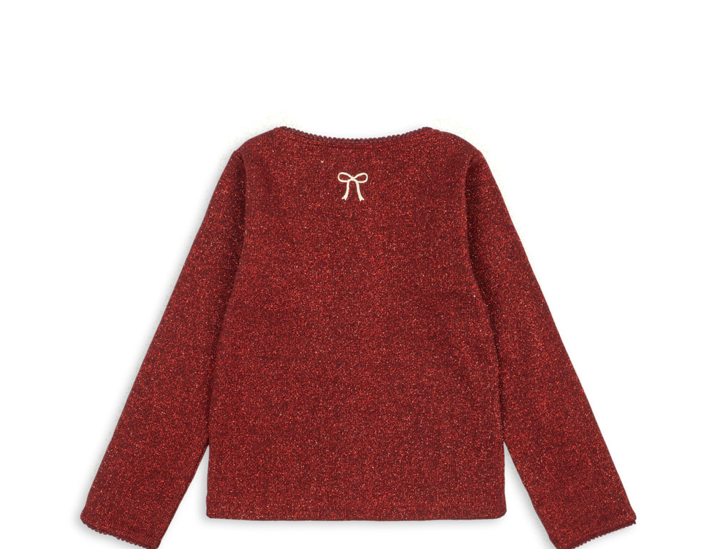 Konges Sløjd A/S JERSEY BLOUSES red dahlia