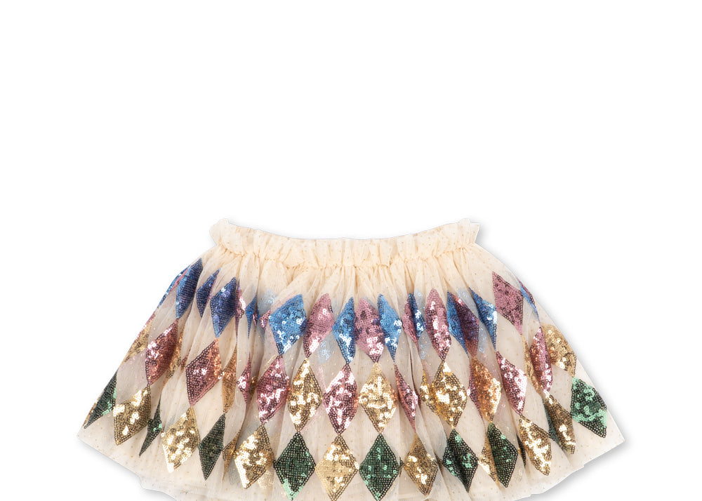 Konges Sløjd A/S WOVEN SKIRTS harlekin sequin
