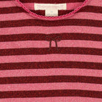 Konges Sløjd A/S JERSEY DRESSES pinky stripe