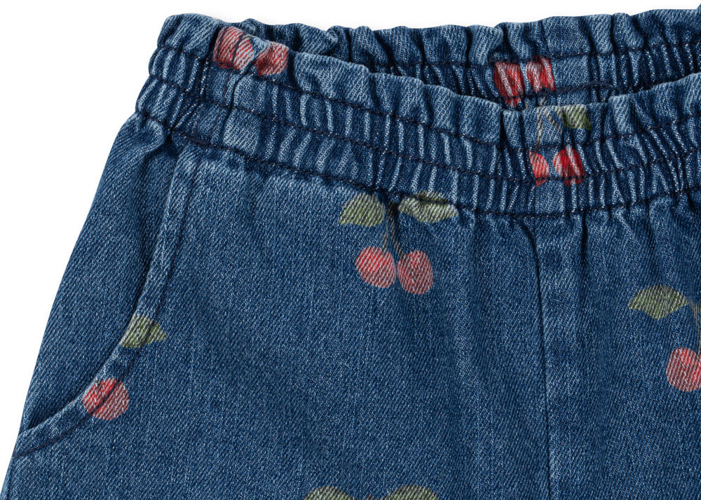 Konges Sløjd A/S WOVEN PANTS ma grande cerise denim