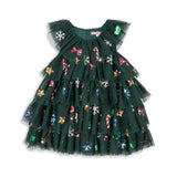 Konges Sløjd A/S WOVEN DRESSES hunter green