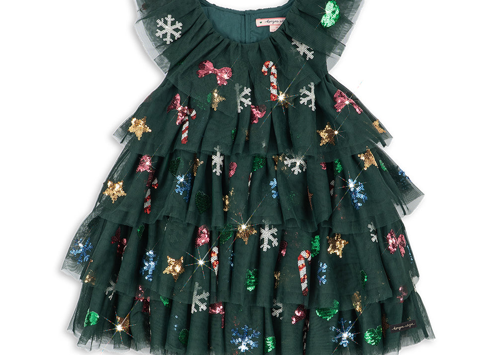 Konges Sløjd A/S WOVEN DRESSES hunter green