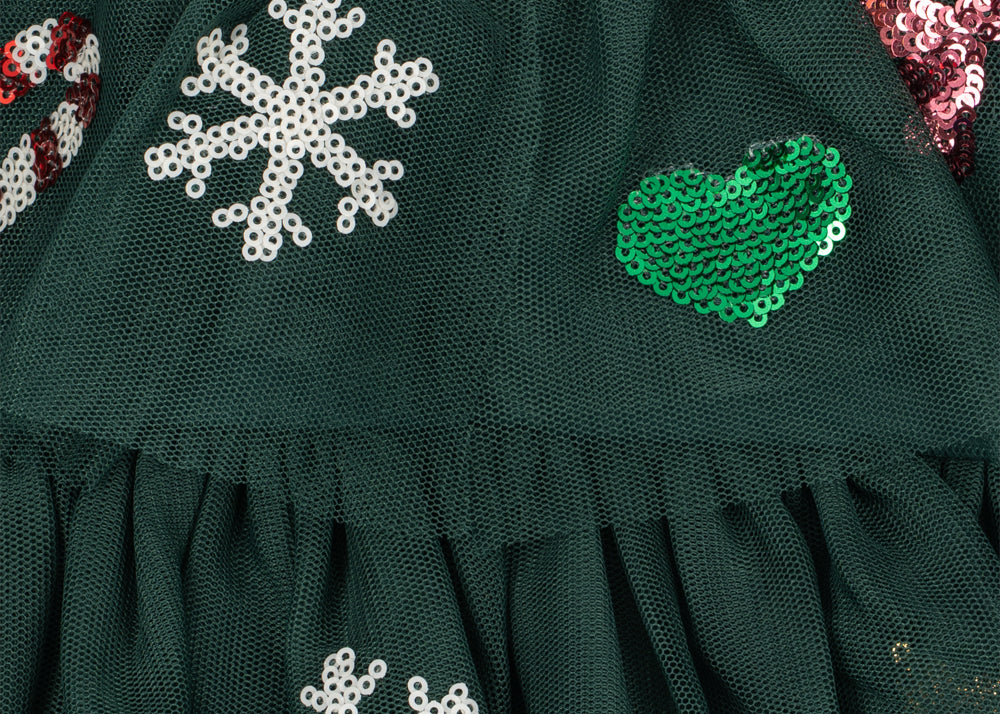 Konges Sløjd A/S WOVEN DRESSES hunter green