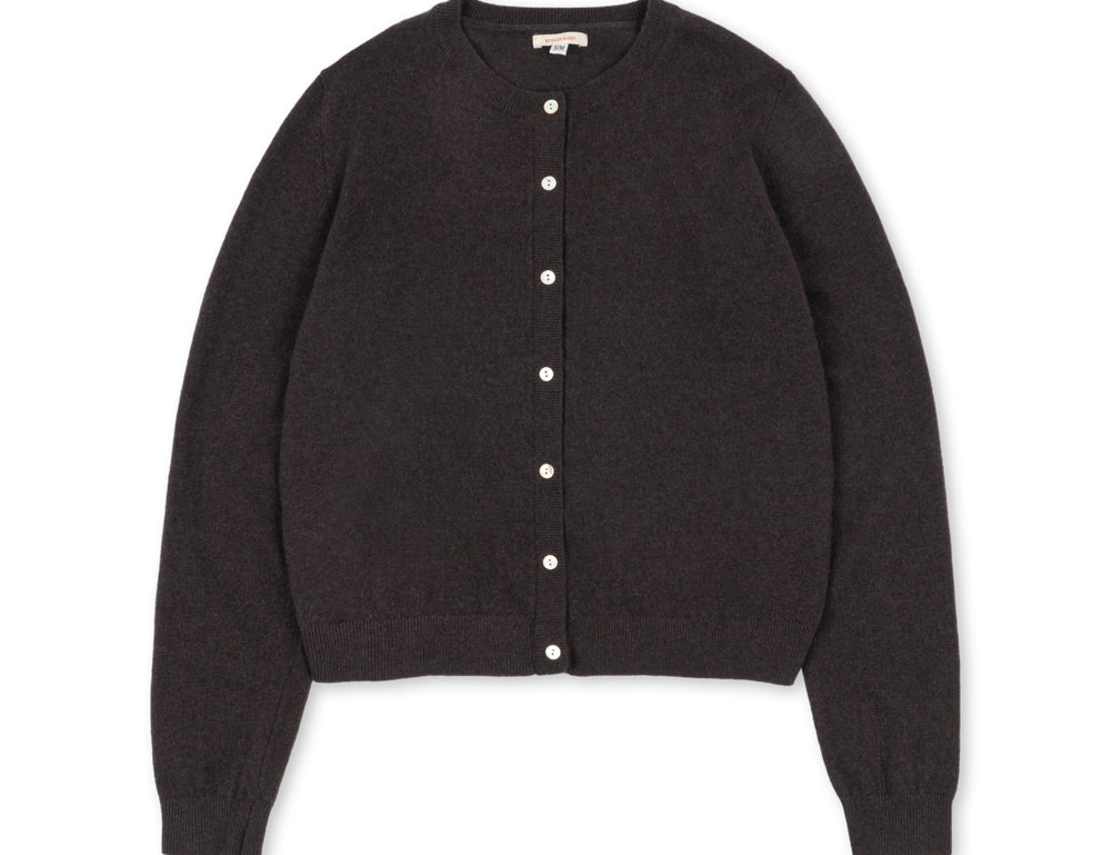 Konges Sløjd A/S KNITTED CARDIGANS chocolate brown