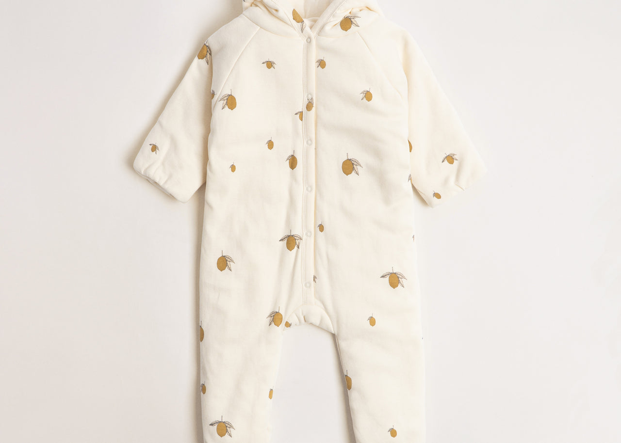 Konges Sløjd A/S PADDED ONESIES lemon