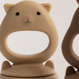 Konges Sløjd A/S FEEDING PACIFIER bark/shell