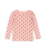 Konges Sløjd A/S JERSEY BLOUSES amour rouge